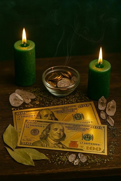 Je suis le médium voyant spécialiste des rituels spirituels pour activer la vibration d’abondance financière. Par la force des énergies universelles, j’ouvre les portes du succès et de la prospérité dans ta vie. À travers mes rituels sacrés, j’élève ta vibration intérieure afin qu’elle attire la richesse, la chance et la réussite. Rien n’arrive par hasard : ton âme est prête à recevoir ce que l’univers te réserve. Ensemble, nous ferons circuler l’énergie de l’argent dans ta destinée.